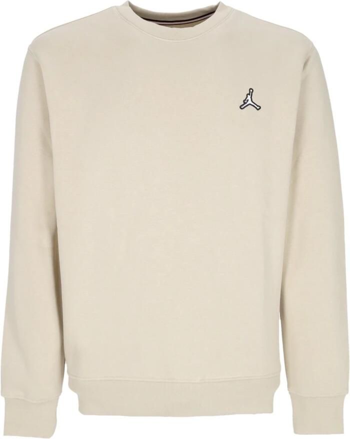 Jordan Brooklyn Fleece Sweatshirt met ronde hals voor heren Bruin