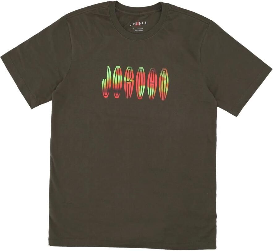Jordan Flight MVP Wordmark T-Shirt Green Heren