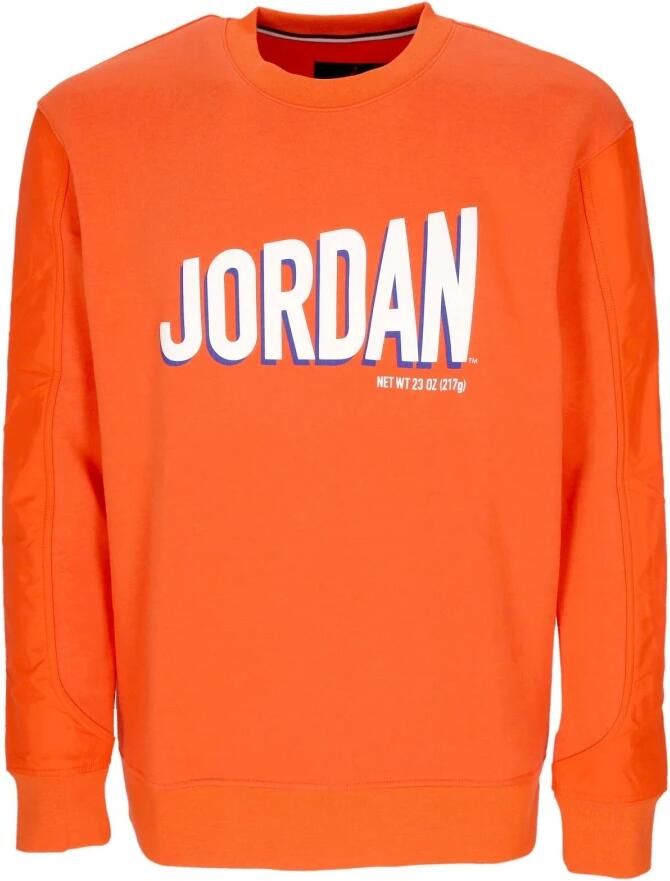 Jordan Flight MVP Sweatshirt van fleece met ronde hals voor heren Oranje - Foto 3