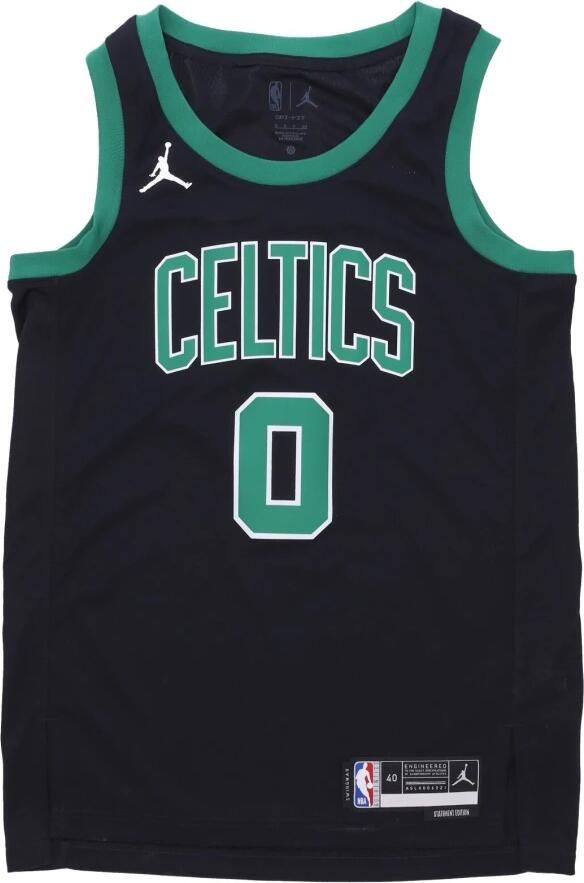 Jordan Boston Celtics Statement Edition Swingman Dri-FIT NBA-jersey voor heren Zwart - Foto 3