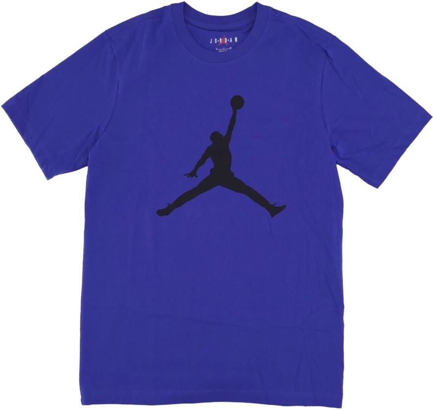 Jordan Jumpman Crew T-shirt Licht Concord Zwart Blue Heren
