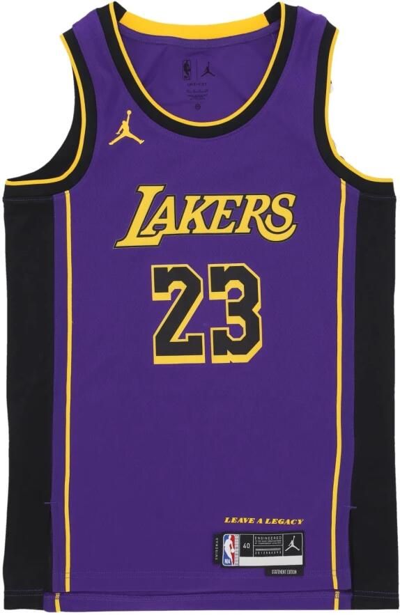 Jordan Los Angeles Lakers Statement Edition Swingman Dri-FIT NBA jersey voor heren Paars