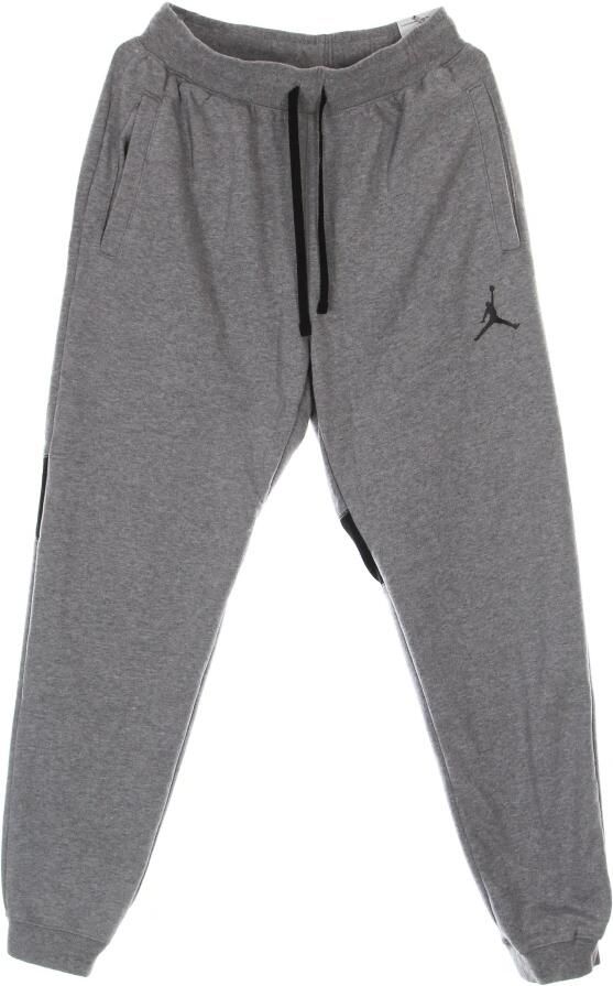 Jordan Luchtige Fleecebroek Carbon Heather Zwart Gray Heren - Foto 4