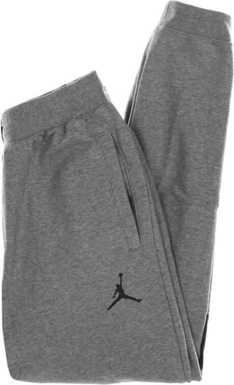 Jordan Luchtige Fleecebroek Carbon Heather Zwart Gray Heren - Foto 3