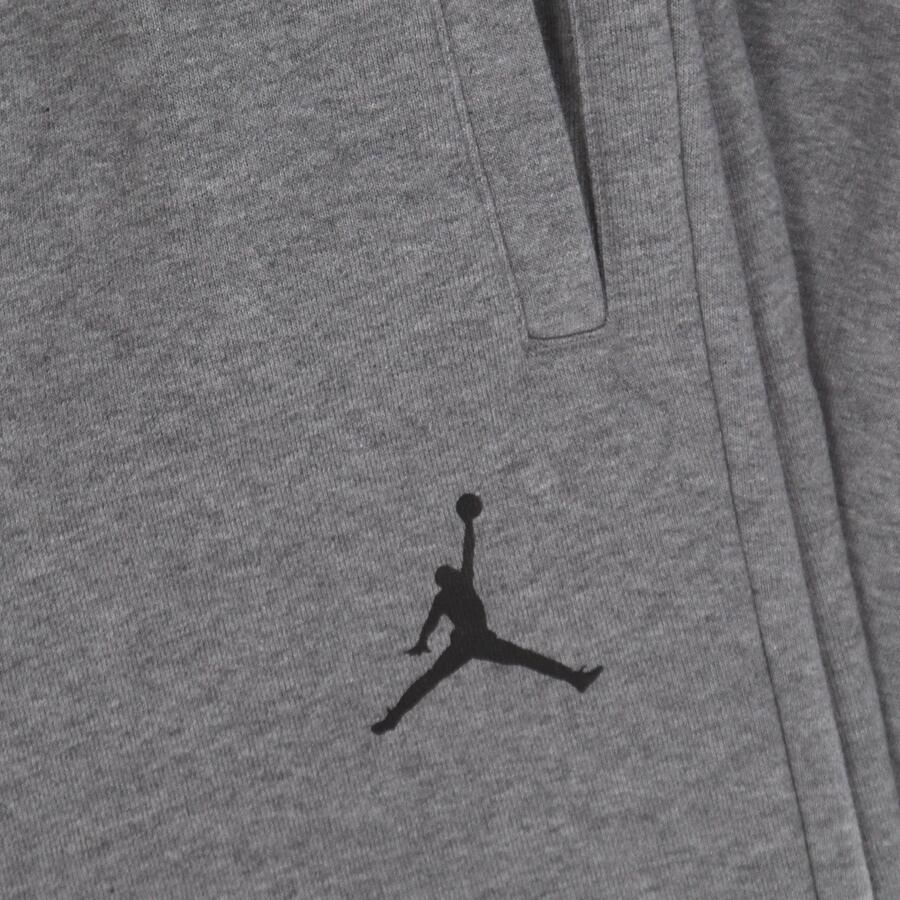 Jordan Luchtige Fleecebroek Carbon Heather Zwart Gray Heren