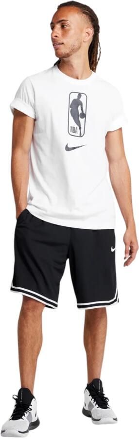 Nike Witte NBA Logo T-shirt Dri-fit White Heren - Foto 7