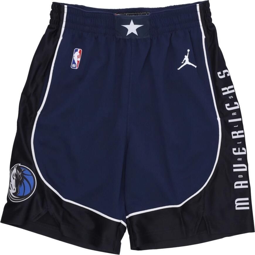 Jordan Dallas Mavericks Statement Edition Swingman Dri-FIT NBA-basketbalshorts voor heren Blauw