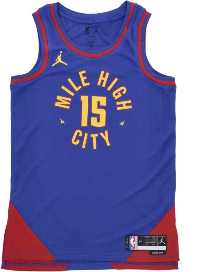 Jordan Denver Nuggets Statement Edition Swingman Dri-FIT NBA-jersey voor heren Blauw