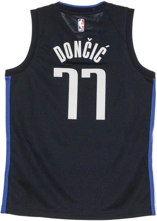 Jordan Luka Doncic Mavericks Statement Edition 2020 Swingman NBA-jersey Blauw - Foto 5