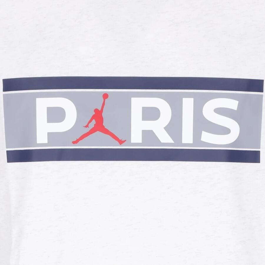 Jordan Paris Saint Germain Tee Heren T-shirt Gray Heren