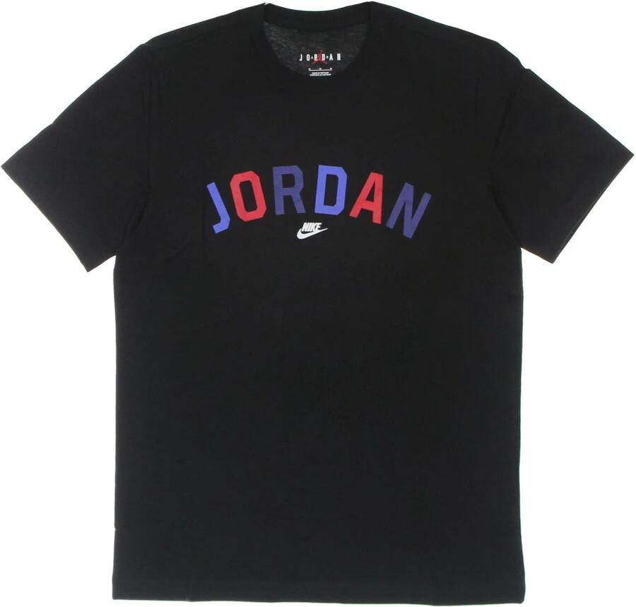 Jordan Sport DNA Wordmark Tee Zwart Wit Black Heren - Foto 2