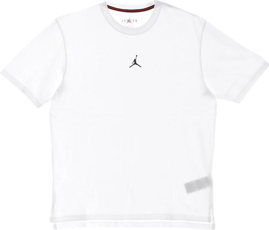 Jordan Sport T-shirt Korte Mouwen Wit Zwart White Heren