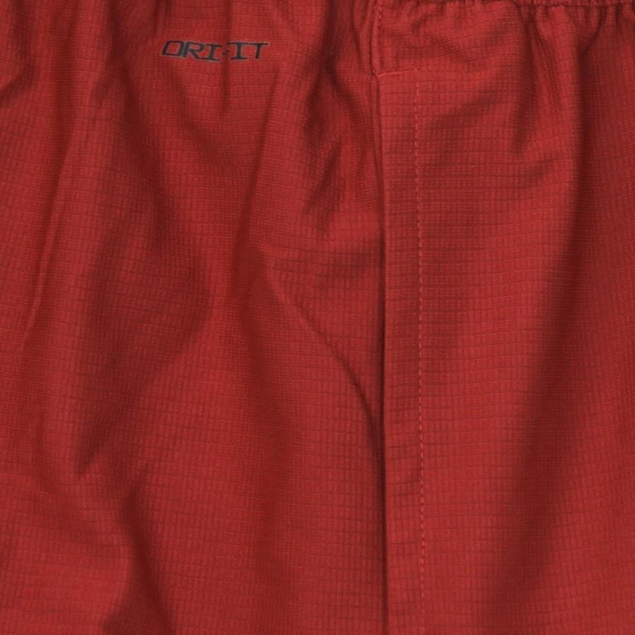 Jordan Sportieve Basketball Shorts met Zijopeningen Red Heren