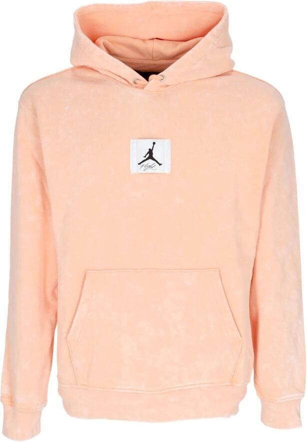 Jordan Flight Fleece Hoodie met gewassen look voor heren Oranje