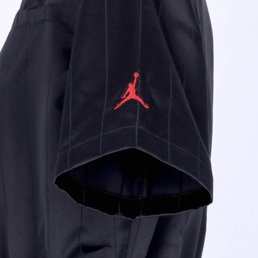 Jordan Zwarte Heritage Flight Jumpsuit met rode accenten Black Dames - Foto 3