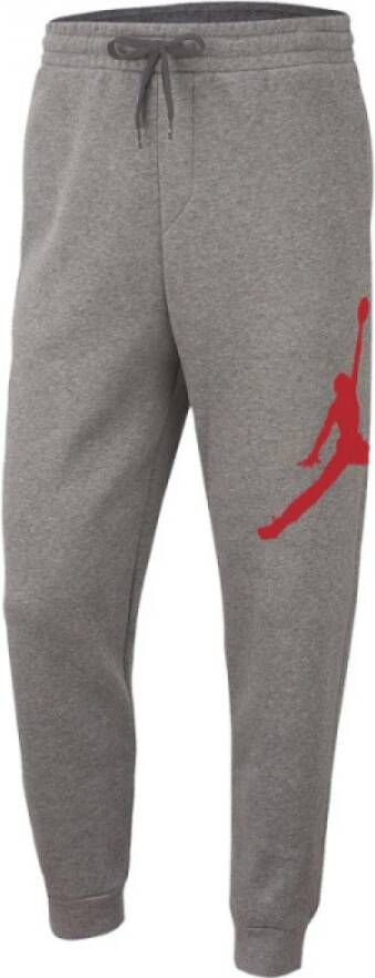 Jordan Jump Logo Fleece Pant Trainingsbroeken Kleding carbon heather maat: 147 beschikbare maaten:XL 128 147 170