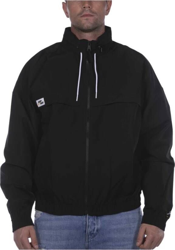 Jordan Windjack Zwart Wit Black Heren
