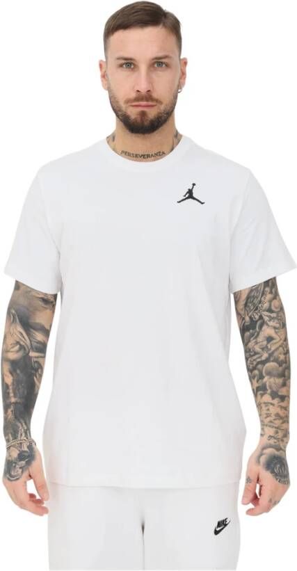 Jordan Jumpman Short-sleeve T-shirt T-shirts Kleding white black maat: XXL beschikbare maaten:S M L XL XS XXL