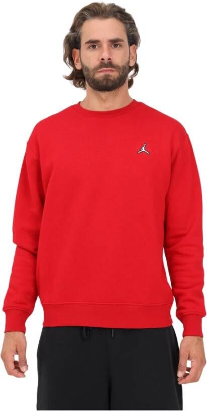 Nike Rode Crewneck Sweatshirt Rood Unisex