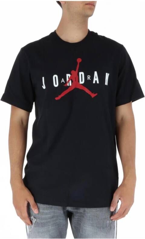 Jordan Stijlvolle Heren T-shirt Zwart Heren