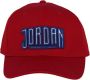 Jordan Verhoog stijl met rode print pet Rood Heren - Thumbnail 1