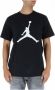 Jordan Zwart Print T-shirt voor Mannen Zwart Heren - Thumbnail 6