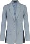 Joseph Blauwe Casual Blazer Jackie Jacket Blue Dames - Thumbnail 2