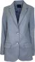 Joseph Blauwe Casual Blazer Jackie Jacket Blue Dames - Thumbnail 1