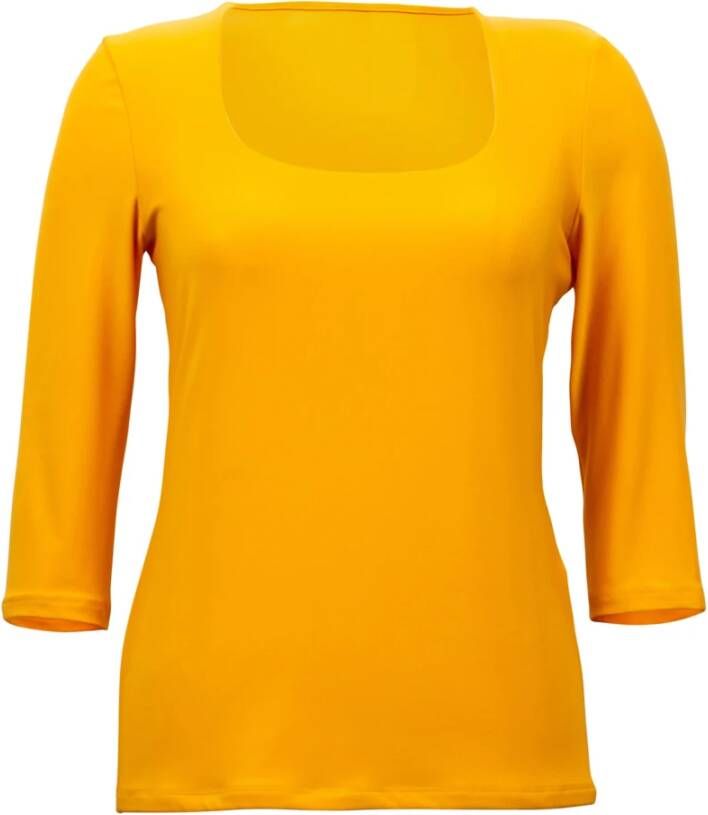 Joseph Ribkoff 213569 11 T-Shirt Yellow Dames