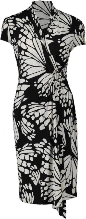 Joseph Ribkoff Elegante Midi Jurken Zwart Dames