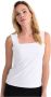 Joseph Ribkoff Mouwloze Top in Diverse Kleuren White Dames - Thumbnail 1