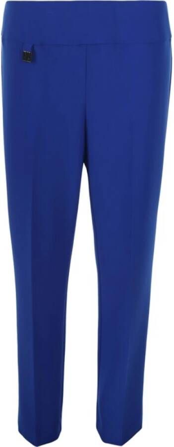 Joseph Ribkoff Flatterende Slim-fit Broek voor Dames Blauw Dames