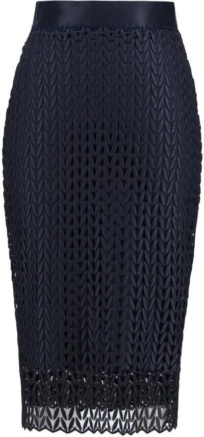 Joseph Ribkoff Elegante Rok 251755 Blue Dames
