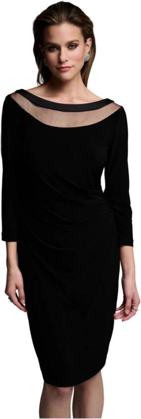 Joseph Ribkoff Midi Jurken 223747 11 Zwart Dames