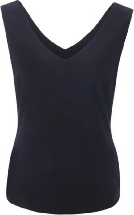 Joseph Ribkoff Mouwloze tops 201546S 2166 Blauw Dames