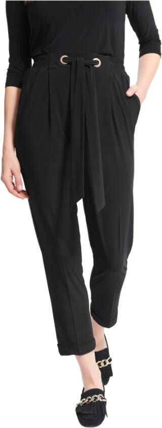 Joseph Ribkoff Oversized Zwarte 3 4 Broek Zwart Dames