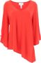 Joseph Ribkoff Rossa Blouse Elegant en Tijdloos Oranje Dames - Thumbnail 1