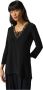 Joseph Ribkoff Stijlvolle 233124 Blouse voor Moderne Vrouwen Zwart Dames - Thumbnail 1