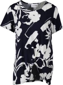 Joseph Ribkoff T-Shirt Blauw Dames