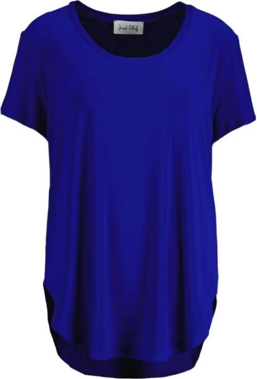 Joseph Ribkoff T-Shirts Stijlvolle Tee Blauw Dames