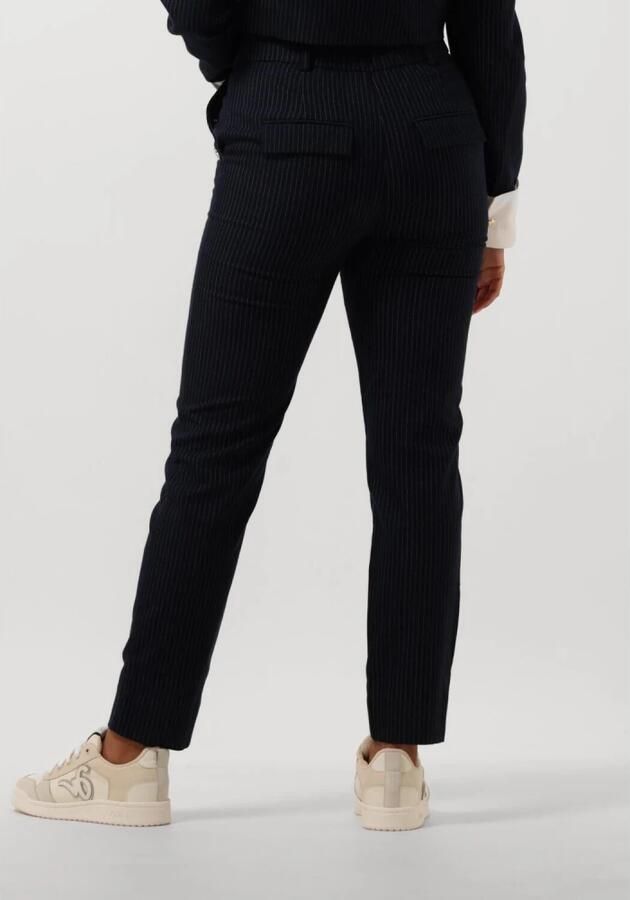 JOSH V SECILIA mid rise slim taillored pantalon donkerblauw - Foto 2