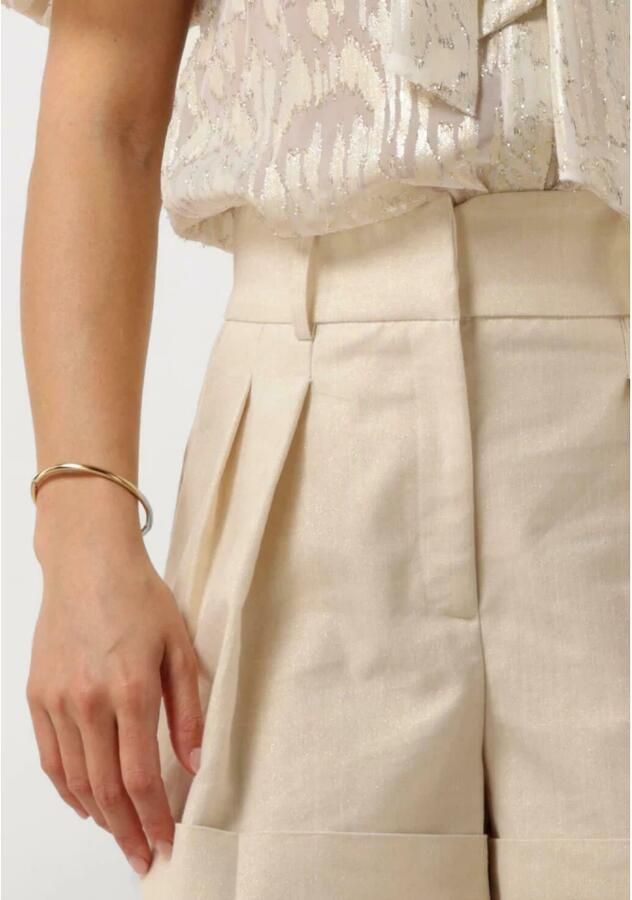 Josh V Leonie Shorts voor zomerse stijl Beige Dames