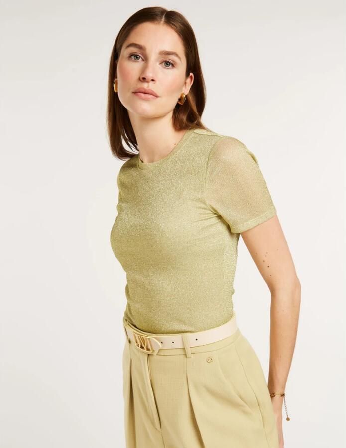 JOSH V Dames Tops & T-shirts Neomay Goud - Foto 2