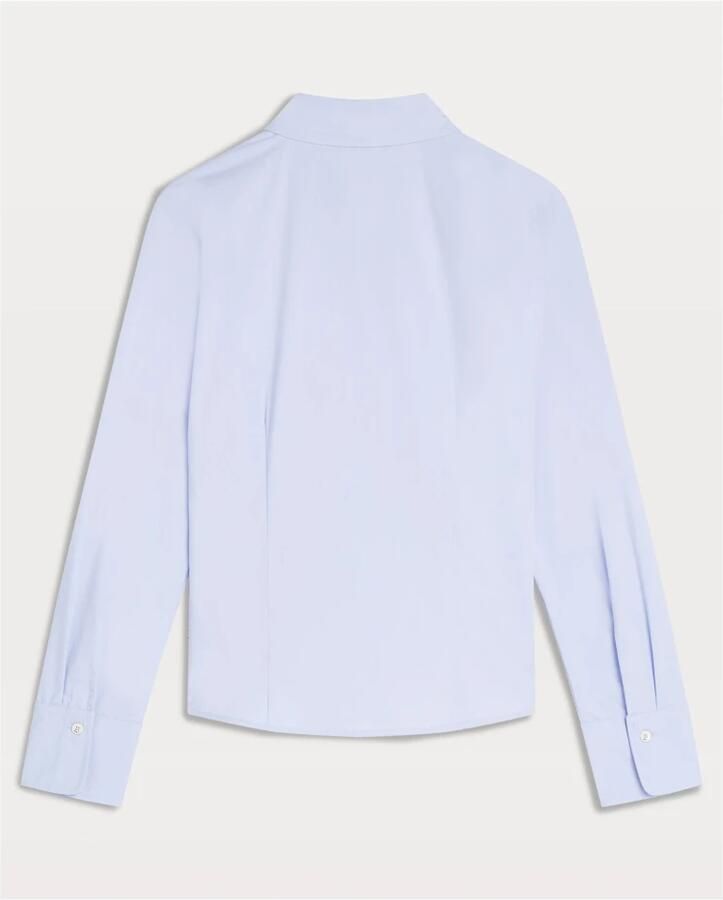 JOSH V SACHA slim fit blouse lichtblauw - Foto 6