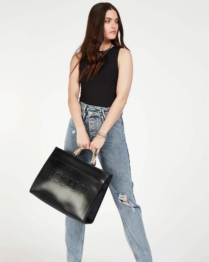 JOSH V Dames Tops & T-shirts Milo Zwart - Foto 2