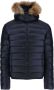 Jott Luxe Bontgevoerde Hoodie Jas Prestige Collectie Blue Heren - Thumbnail 1