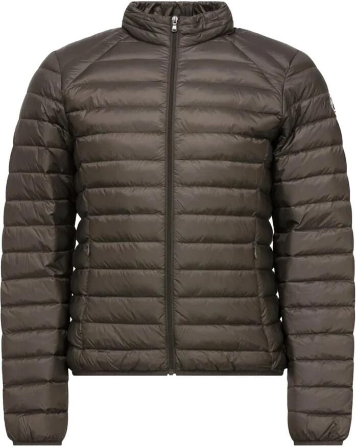 Jott Aansluitende Lichtgewicht Donsjas Net over de top Brown Heren - Foto 3