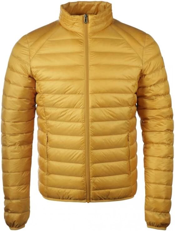Jott Aansluitende Lichtgewicht Donsjas Yellow Heren