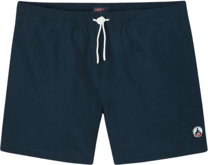 Jott Effen zwembroek Just over the top. Blauw Heren