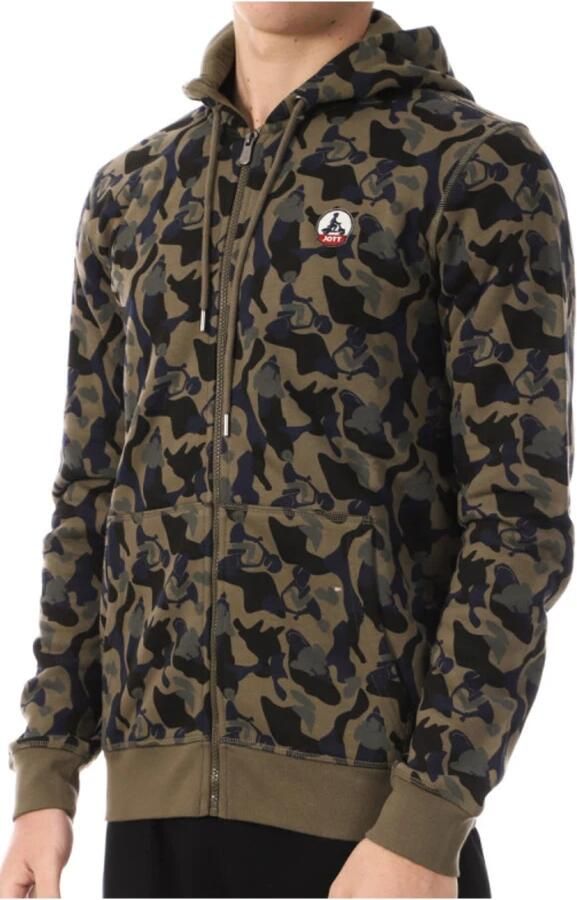 Jott Biologisch Katoen Zip Hoodie Mexico Brown Heren - Foto 3